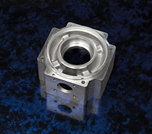 Aluminium Die Casting - La Cibek s.r.l. - Some examples of our aluminium die castings: motore elettr. speciale